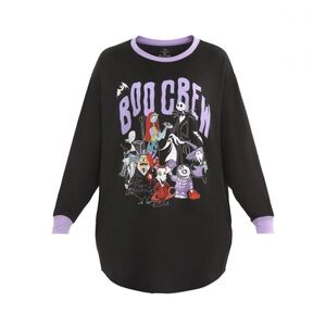 💜Disney’s Women’s Nightmare Before Christmas Sleep shirt Size:Medium(8-10)